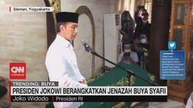 VIDEO: Presiden Jokowi Berangkatkan Jenazah Buya Syafii