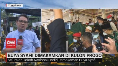 VIDEO: Buya Syafii Dimakamkan di Kulon Progo