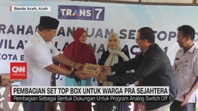 VIDEO: Pembagian Set Top Box untuk Warga Pra Sejahtera