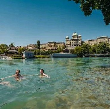 7 Potret Sungai Aare di Swiss yang Jadi Tempat Anak Ridwan Kamil Hilang