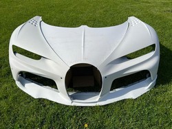 Terungkap, Ini Harga Satu Set Rangka Body Depan Bugatti Chiron yang Bikin Kaget!