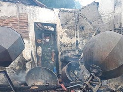 Dapur Produksi Kerupuk Japlay di Klaten Ludes Terbakar