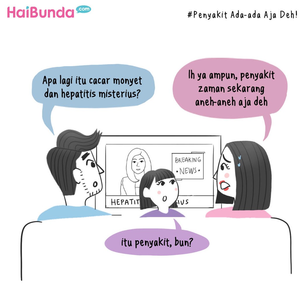 Komik Bunda: Penyakit Ada-ada Aja Deh!