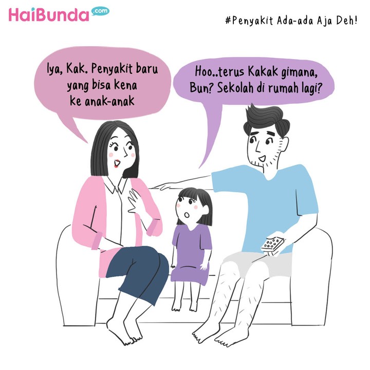 Komik Bunda: Penyakit Ada-ada Aja Deh!