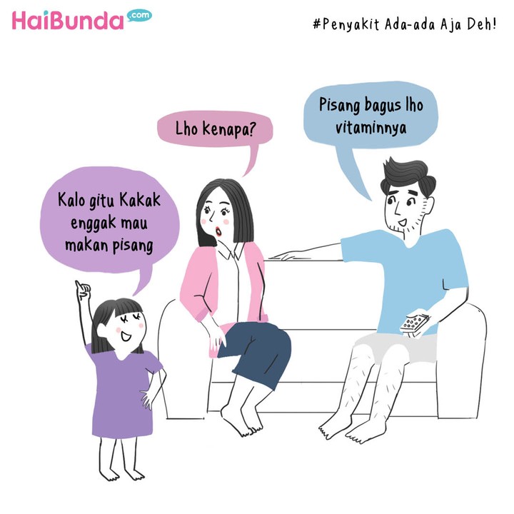 Komik Bunda: Penyakit Ada-ada Aja Deh!