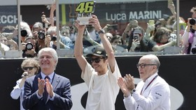FOTO: Nomor 46 MotoGP Abadi Bersama Valentino Rossi