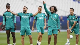 FOTO: Persiapan Terakhir Madrid Hadapi Liverpool di Liga Champions
