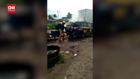 VIDEO: Viral Rekaman Polisi Brasil Sekap Pria Hingga Tewas