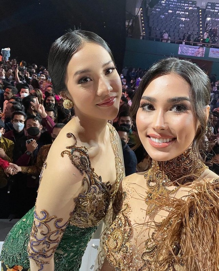 Anya Geraldine dan Frederika Cull di Puteri Indonesia 2022 Anya Geraldine dan Frederika Cull di Puteri Indonesia 2022