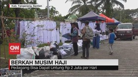 VIDEO: Berkah Penjual Perlengkapan Haji