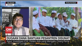 VIDEO: ICW : Dana Bantuan Pesantren Disunat Oknum Partai dan Kemenag