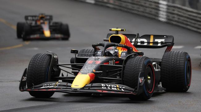 Sergio Perez berhasil meraih kemenangan di F1 GP Monaco 2022 sementara Mick Scumacher mengalami crash mengerikan pada Minggu (29/5).