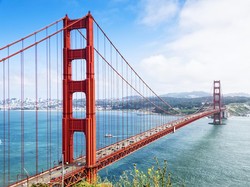 Jembatan Golden Gate Dipadati Demonstran Bela Palestina