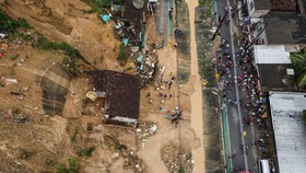 FOTO: Duka Brasil Usai Hujan dan Longsor Tewaskan 35 Orang