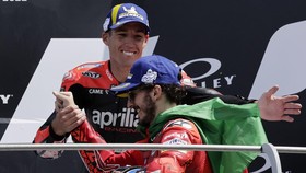Nafsu Aleix Espargaro dan Bagnaia Kalahkan Quartararo di MotoGP Jerman