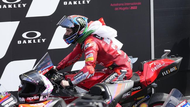 Klasemen MotoGP 2022 usai Francesco Bagnaia menang MotoGP Italia 2022 mengalami perubahan.