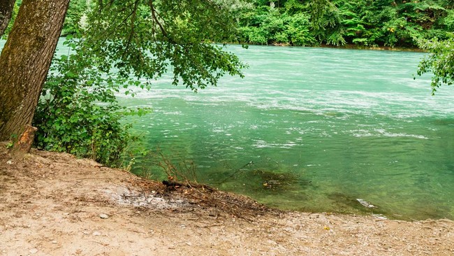 Wisata di sunga-sungai dan sejumlah danau, termasuk Sungai Aare, kerap menjadi destinasi masyarakat lokal Swiss maupun turis asing.