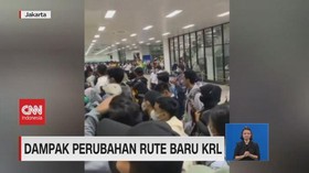 VIDEO: Dampak Perubahan Rute Baru KRL