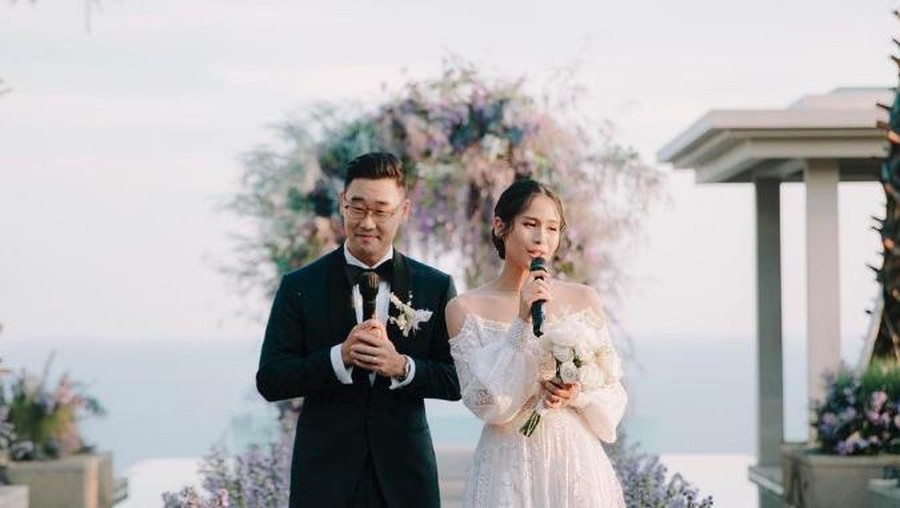Maudy Ayunda Maudy Ayunda resepsi di Bali