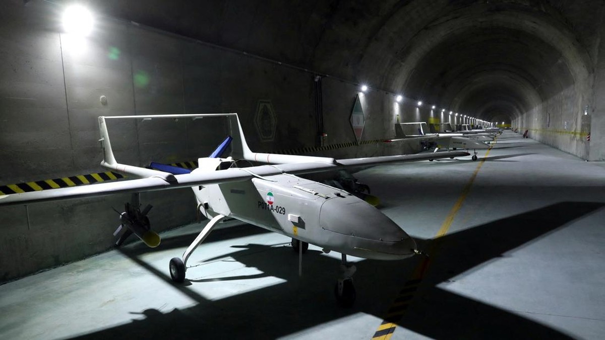 FOTO: Penampakan Pangkalan Drone Bawah Tanah Rahasia Milik Iran