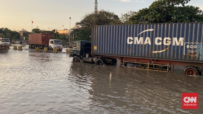 Beberapa wilayah di pantura akan terkena banjir rob parah pada 2034.