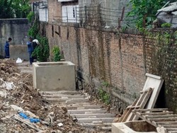 Pemkot Jaktim Klaim Proyek Drainase di Duren Sawit Masuk Tahap Finishing