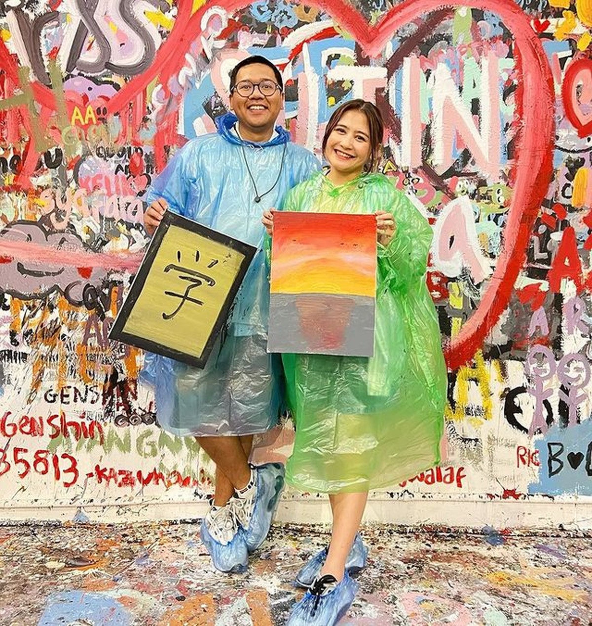 Prilly Latuconsina dan Iman Usman