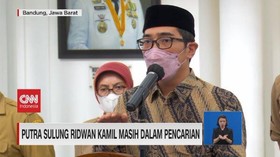 VIDEO: Putra Sulung Ridwan Kamil Masih dalam Pencarian