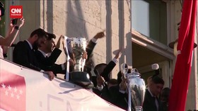 VIDEO: Parade Meriah Real Madrid Juara Liga Champions