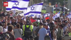 VIDEO: Puluhan Ribuan Warga Ikuti Pawai Bendera Israel di Yerusalem