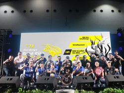 Transvision Gelar Event Balap The TX Surabaya Roadbike Challenge 2022