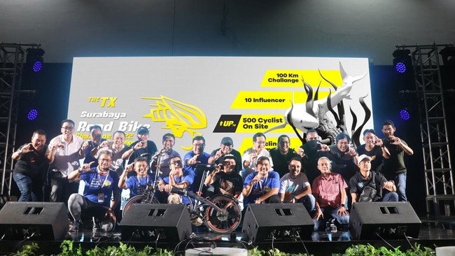 Transvision akan melaksanakan event balap sepeda The TX Surabaya Road Bike Challenge 2022 pada Agustus 2022 di Surabaya, Jawa Timur.