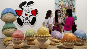 FOTO: Art Basel Kembali ke Hong Kong Usai Terhalang Pandemi