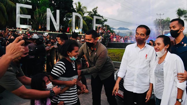 Presiden Joko Widodo mengajak seluruh maju di dunia bergotong royong menciptakan sistem kesehatan global.