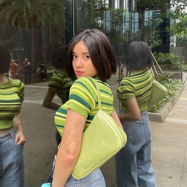 7 Potret Melati Eks Member JKT48 yang Jualan Nasi Bakar Usai Lulus