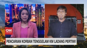 VIDEO: Pencarian Korban Tenggelam KM Ladang Pertiwi
