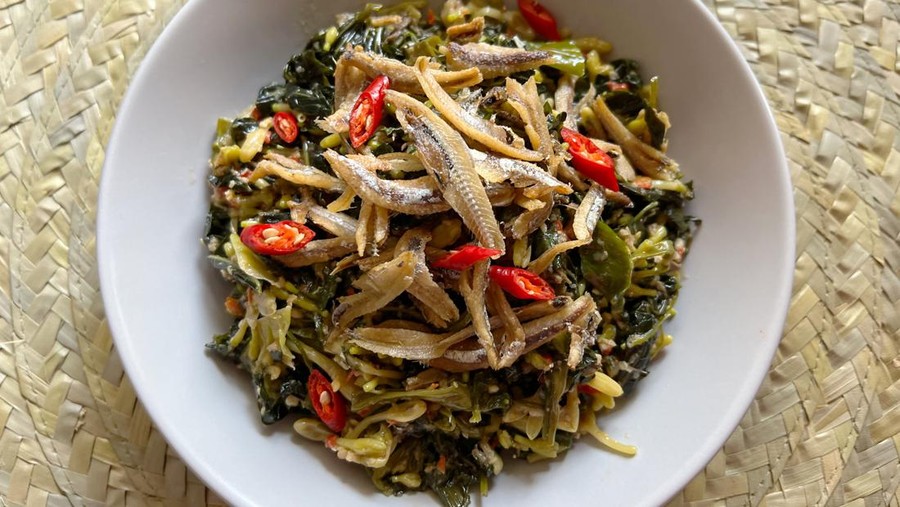 Resep Tumis Daun dan Bunga Pepaya