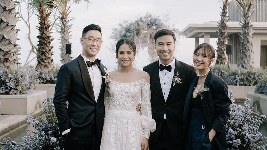 Vidi Aldiano di Pernikahan Maudy Ayunda