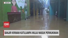 VIDEO: Banjir Kiriman Katulampa Mulai Masuk Permukiman