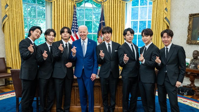 Bangga! BTS Diundang Presiden Amerika Serikat Joe Biden ke White House, Ada Pembahasan Anti Rasisme Asia