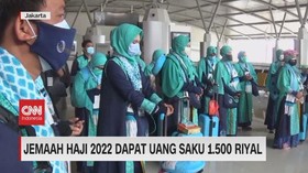 VIDEO: Jamaah Haji 2022 Dapat Uang Saku 1.500 Riyal