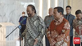 Surya Paloh dan Prabowo Sepakat Jaga Stabilitas Pemilu 2024