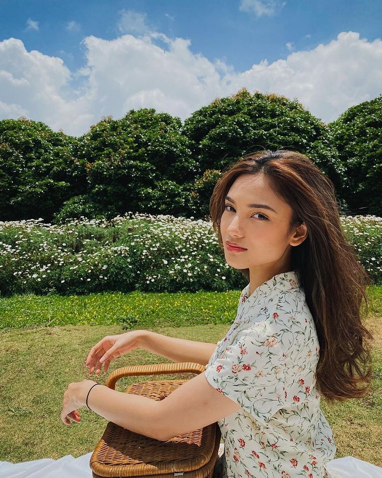 Malika Bestari Potret Malika Bestari yang dikabarkan sedang dekat dengan Afgan.