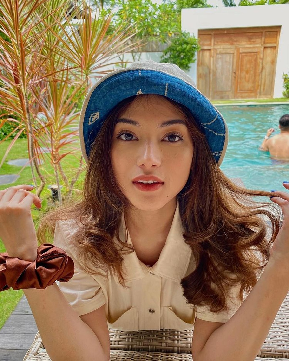 Potret Malika Bestari yang dikabarkan sedang dekat dengan Afgan&period;