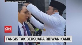 VIDEO: Tangis Tak Bersuara Ridwan Kamil