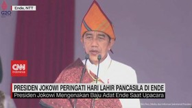 VIDEO: Presiden Jokowi Peringati Hari Lahir Pancasila di Ende