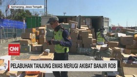 VIDEO: Pelabuhan Tanjung Emas Merugi Akibat Banjir Rob