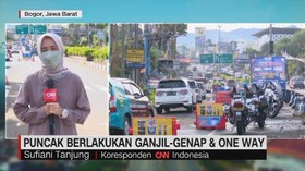 VIDEO: Puncak Berlakukan Ganjil Genap dan One Way