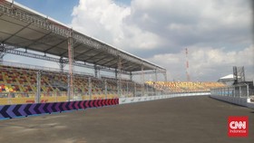 Penampakan Terkini dan Persiapan Akhir Sirkuit Formula E Ancol