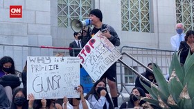 VIDEO: Bolos Sekolah, Siswa di Los Angeles Demo Kekerasan Senjata Api
